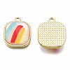 Resin Pendants PALLOY-N161-005-NR-3