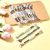 12 Skeins 6 Colors 6-Ply Polyester Embroidery Floss OCOR-FS0001-01B-03-9