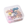 10Pcs 10 Style Animal Resin Pendants RESI-YW0001-21-6
