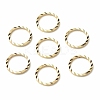 Brass Linking Rings KK-F831-018C-G-RS-1