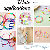 800Pcs 2 Styles Eco-Friendly Transparent Acrylic Beads TACR-SP0001-01C-6