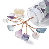 Natural Fluorite Chips Tree Decorations DJEW-P021-E03-2