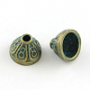 Zinc Alloy Bead Caps PALLOY-R065-192-LF-1