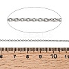 Tarnish Resistant 304 Stainless Steel Cable Chains CHS-Q001-09-100m-3