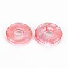 Cherry Quartz Glass Pendants G-T122-66F-2