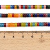Dyed Natural White Jade Beads Strands GG-CBA47A4-B01-2X4MM-5
