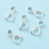 925 Sterling Silver Ice Pick Pinch Bails STER-Z001-121S-03-2