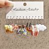 6 Styles Cute Miniature Dessert Food Resin Plastic Dangle Earrings Set FS-WGC6E73-01-1