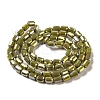 Electroplate Glass Beads Strands EGLA-D031-01G-2