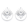 Non-Tarnish 201 Stainless Steel Pendants STAS-N090-LA952-1-1