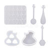 Guitar Pick Storage Box Silicone Molds DIY-FW0001-06-1