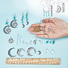 DIY Moon and Star Earring Making Kit DIY-SC0020-19-3