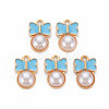 Alloy Enamel Charms ENAM-S121-058C-NR-3