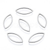 Non-Tarnish 201 Stainless Steel Linking Rings STAS-N090-T05-1-2
