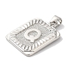 Rack Plating Brass Pendants KK-B092-42P-Q-2