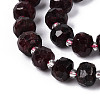 Natural Garnet Beads Strands G-T144-A01-04-4