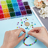 24 Colors Transparent Acrylic Beads TACR-PH0001-93B-3