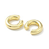Rack Plating Brass Ring Cuff Earrings for Women EJEW-H135-01G-02-2