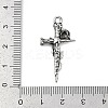316 Surgical Stainless Steel Pendants STAS-G349-36AS-3