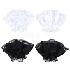 2 Pairs 2 Colors Cute Orangaz Oversleeves AJEW-GF0005-15-1