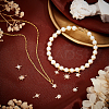 12Pcs 6 Styke Long-Lasting Plated Brass Micro Pave Clear Cubic Zirconia Charms KK-BBC0001-62-4