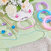 15M 3 Colors Hollow Pipe PVC Tubular Synthetic Rubber Cord RCOR-NB0001-04B-4