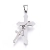 Tarnish Resistant 304 Stainless Steel Pendants STAS-H469-28P-2
