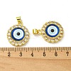 Real 18K Gold Plated Brass Pendants KK-L209-008G-01-3