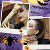 Christmas/Halloween Theme 300Pcs Handmade Polymer Clay Beads CLAY-SP0001-01A-5