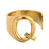 PVD Vacuum Plating 201 Stainless Steel Cuff Rings RJEW-Z032-01G-Q-3