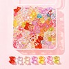 140Pcs Transparent Acrylic Beads MACR-FS0001-98-7