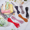 Flat Faux Suede Cord DIY Jewelry Making Finding Kit DIY-DC0002-63-4