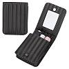 PU Leather Lipstick Case with Mirror CON-WH0088-51B-1