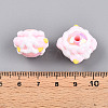 Opaque Acrylic Beads SACR-YW0002-01B-4