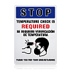 UV Protected & Waterproof Aluminum Warning Signs AJEW-GL0001-05C-09-1