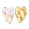 304 Stainless Steel Enamel Pendants LS-STAS-K256-03G-01-1