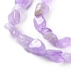 Natural Lavender Amethyst(Dyed & Heated) Beads Strands G-P497-01C-44-4