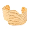 304 Stainless Steel Open Cuff Bangles for Women BJEW-G711-01B-G-1