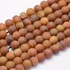 Electroplate Natural Druzy Agate Beads Strands G-G708-8mm-01-1
