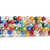 Transparent Electroplate Glass Beads Strands LS-EGLA-A039-T3mm-A29-1