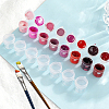 Plastic Empty Paint Pots Strips AJEW-GF0013-97-7