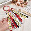 Sports Themes Polyester Elastic Ties Hair Accessories OHAR-WH20011-12A-3