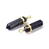 Synthetic Blue Goldstone Pointed Pendants G-G025-01G-25-3