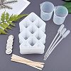 DIY Lipstick Storage Box Silicone Molds Kits DIY-OC0002-91-2