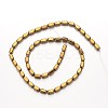 Electroplate Non-magnetic Synthetic Hematite Bead Strands G-F300-40A-03-2