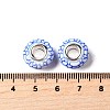 Opaque Resin European Beads RESI-C055-01G-3
