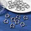 SHEGRACE Brass Spring Ring Clasps XGRPCN018-224P-4