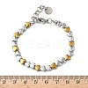 Heart Non-magnetic Synthetic Hematite Link Chain Bracelets for Women BJEW-Z148-07P-02-3