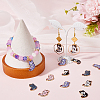 30Pcs 5 Styles Rack Plating Alloy Pendants FIND-SC0009-92-4