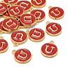 Golden Plated Alloy Enamel Charms LS-ENAM-S118-03U-4